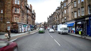 City Edinburgh Council Visualisation of Roseburn Terrace